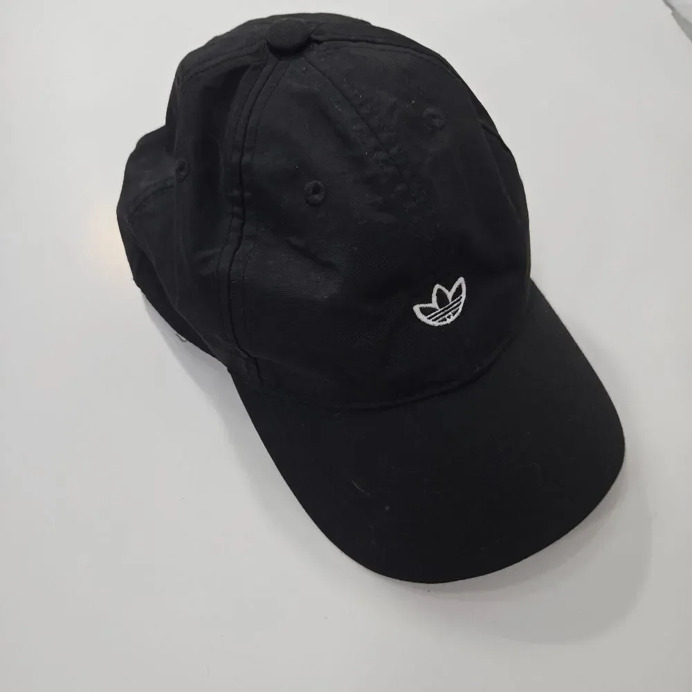 adidas black baseball hat